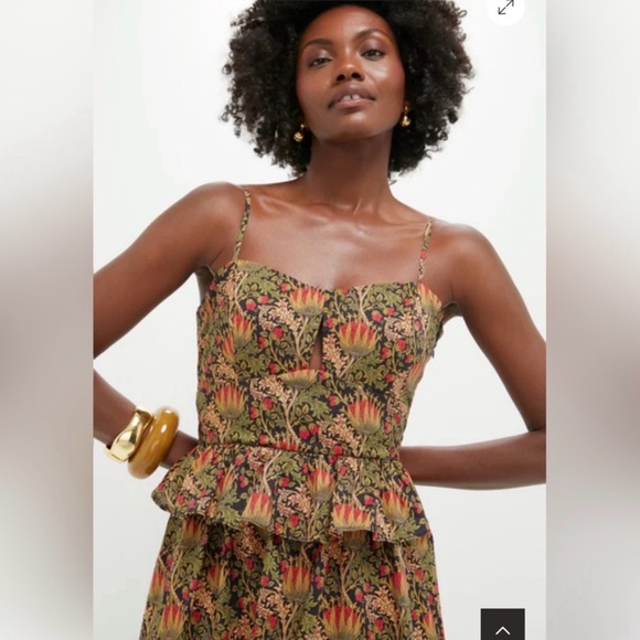 Tuckernuck Floral Midi Dress - Multicolor - Picture 2 of 3